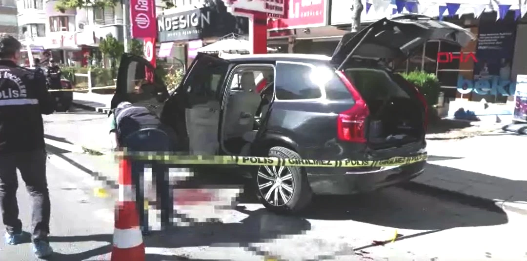 Ankara'da iş insanına silahlı saldırı! Lüks aracının içinde şoförü vurdu 1